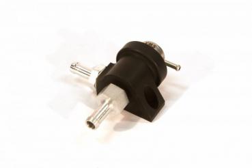 KMS Fuel pressure regulator 2-way, 4.0bar, 10mm hose fit