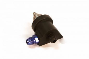 KMS Fuel pressure regulator 2-way, 0-5 bar, AN-6 fitting