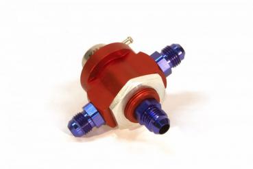 KMS Fuel pressure regulator 3-way, 3.0bar, AN-6 fitting