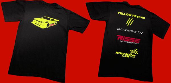 T-Shirt "Yellow Psycho III"