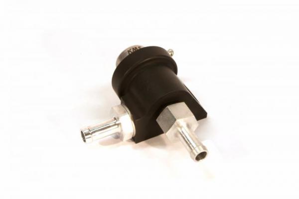 KMS Fuel pressure regulator 2-way, 3.0bar, 10mm hose fit