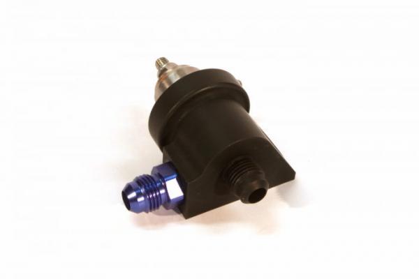 KMS Fuel pressure regulator 2-way, 0-5 bar, AN-6 fitting
