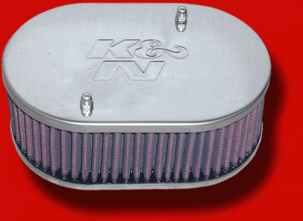 K & N Sportluftfilter 63mm hoch für 45 DCOE