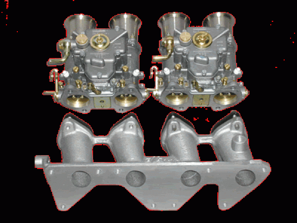 Dual carburetor system racing for engine type 2.0 OHC