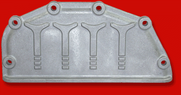 Stirndeckel Aluminium am Zylinderkopf 3.0 24V